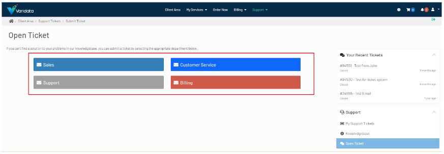 ticket 2 - How to create a ticket and request technical support?