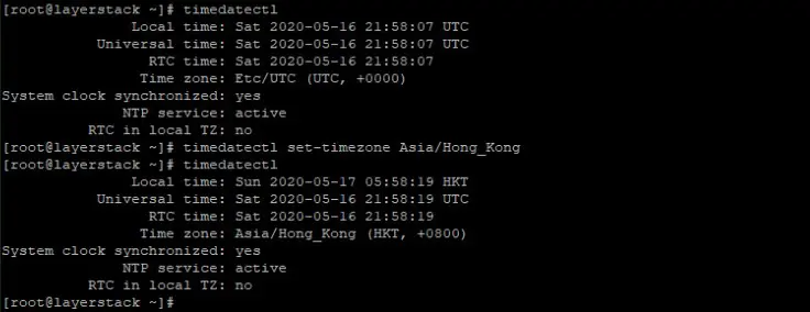 如何在CentOS和Fedora操作系统上设置时区和NTP? fredora sc 3 - 如何在CentOS和Fedora操作系统上设置时区和NTP?