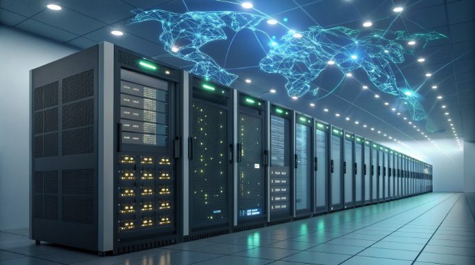Global streaming server infrastructure and network diagram Global streaming server infrastructure and network diagram