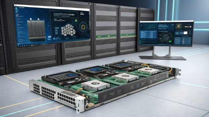 Intel server motherboard with GPU optimization diagram Intel server motherboard with GPU optimization diagram