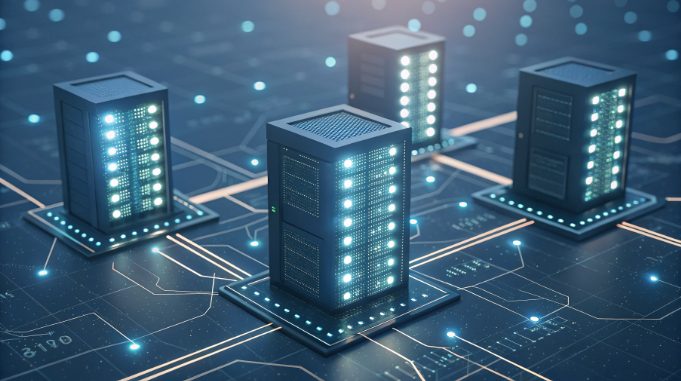 Server supernode computing architecture diagram