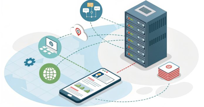 行動優先索引與CLS最佳化示意圖