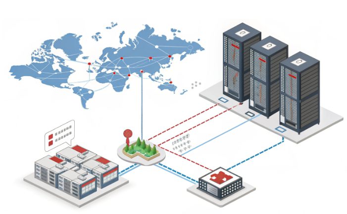 日本遊戲伺服器邊緣計算架構圖