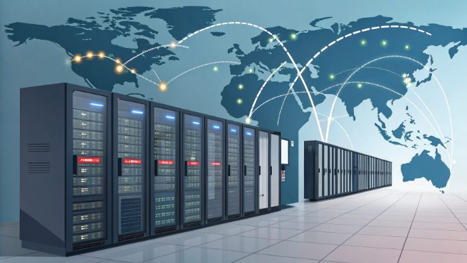 US server to Hong Kong database connection diagram