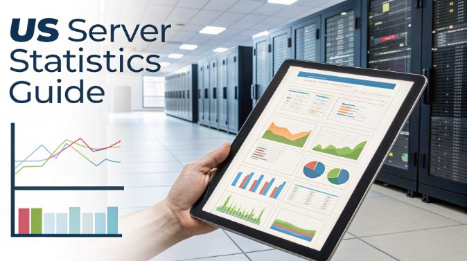 Server statistics monitoring dashboard showing metrics