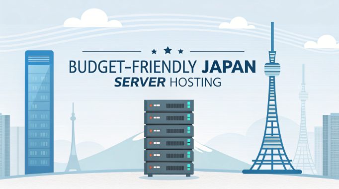 日本数据中心的服务器机架