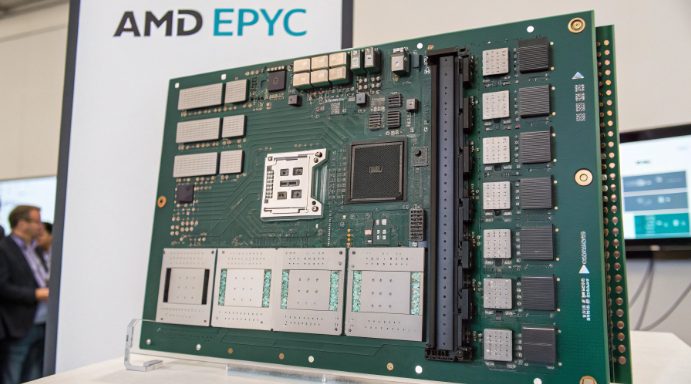 AMD EPYC处理器架构图