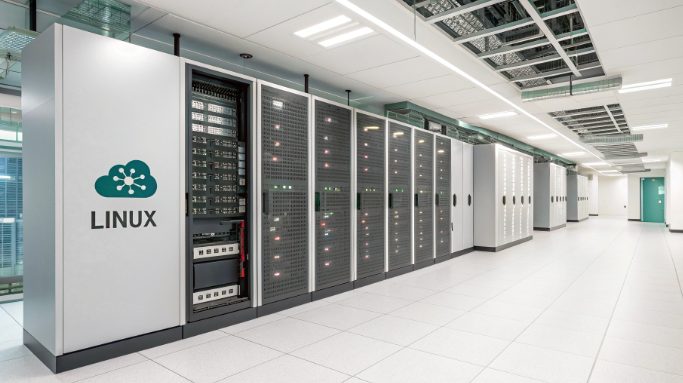 香港Linux伺服器網路介面綁定示意圖