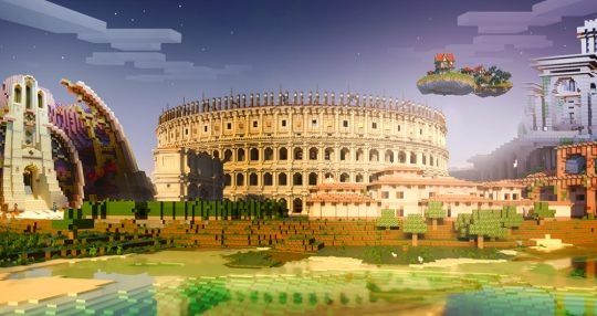 《我的世界》光追版海报