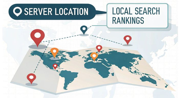 服务器位置对本地搜索排名的影响
