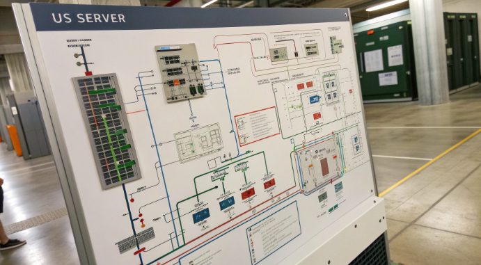 基于美国服务器的AI异常检测系统架构图 基于美国服务器的AI异常检测系统架构图