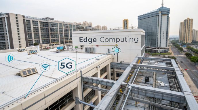 边缘计算与5G网络架构图