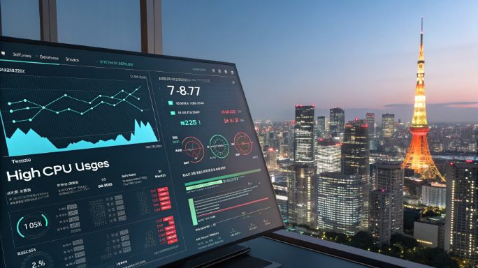 服务器CPU使用率优化图表与性能指标 服务器CPU使用率优化图表与性能指标