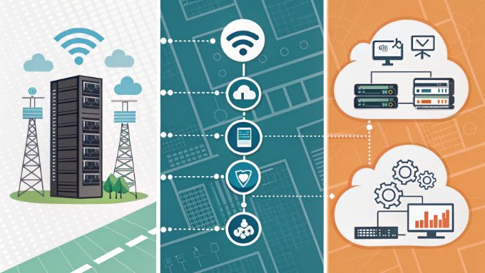 IP專線、MPLS和SD-WAN解決方案的比較圖