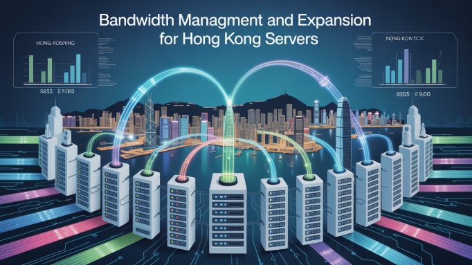 香港服务器带宽管理示意图