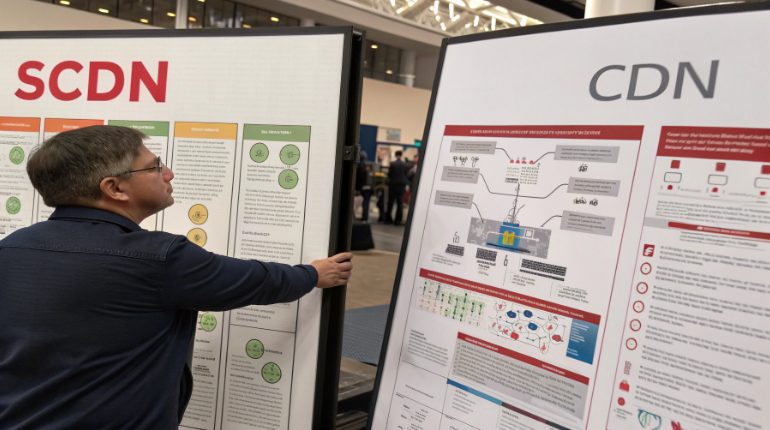 SCDN与传统CDN的差异比较图