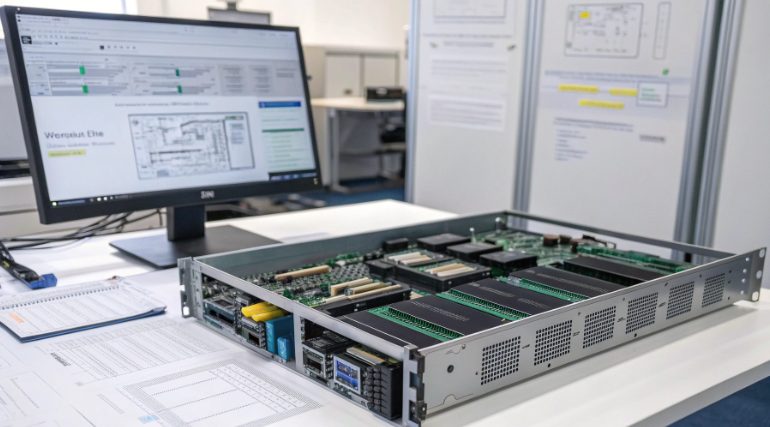 面向美國伺服器優化的模組化GPU架構圖 面向美國伺服器優化的模組化GPU架構圖