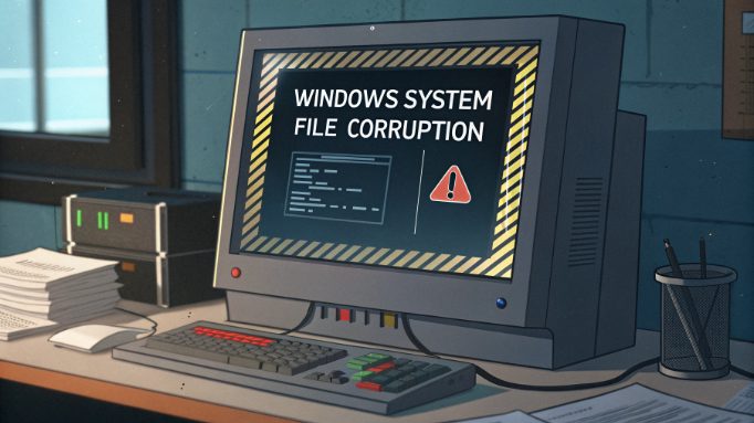 Windows系統檔案修復流程圖