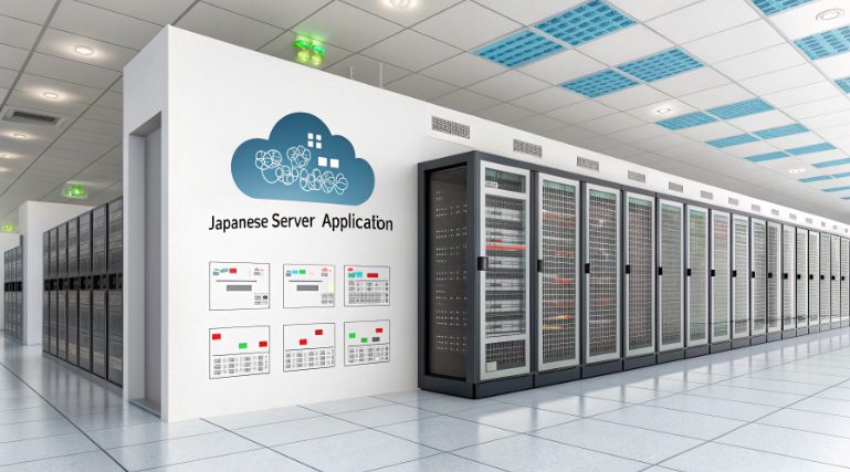 混合雲儲存架構中的日本伺服器應用