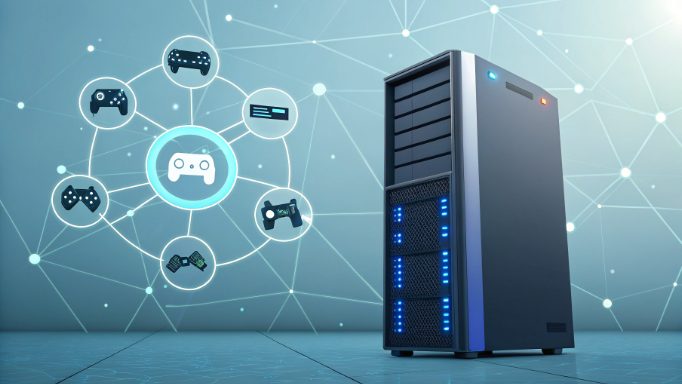 以香港为枢纽的全球游戏服务器部署图