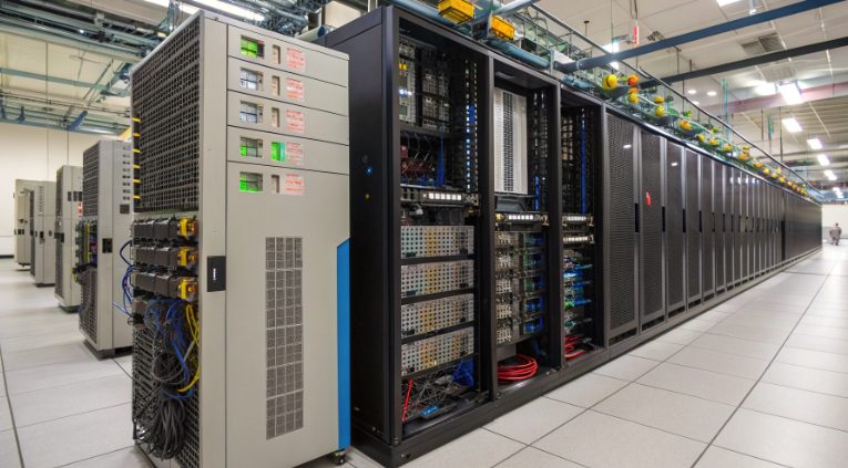 基於美國伺服器租用的AI訓練運算叢集架構圖 基於美國伺服器租用的AI訓練運算叢集架構圖