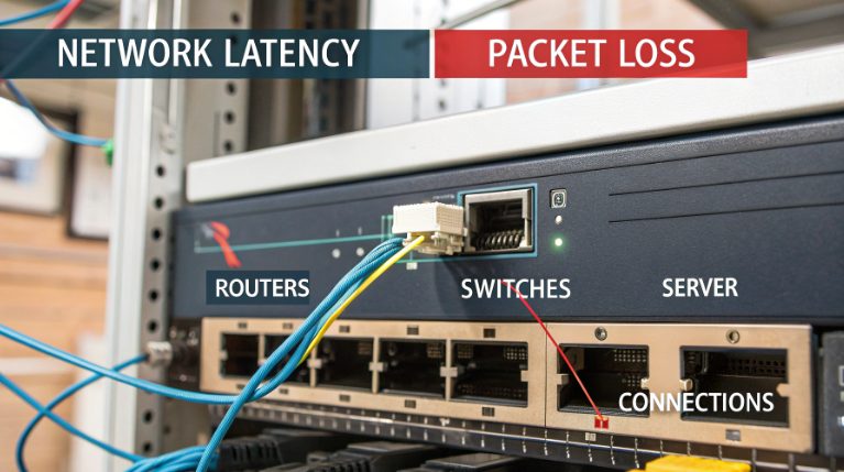 How to reduce network latency and packet loss through network settings diagram How to reduce network latency and packet loss through network settings diagram