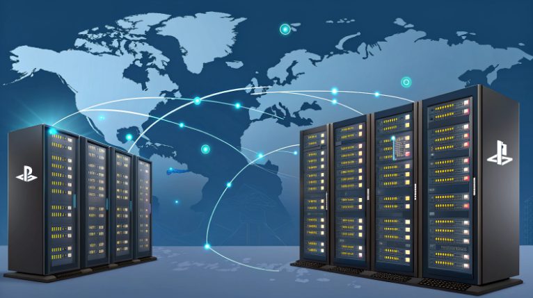 Hong Kong server network optimizing PS4 gaming connectivity in Asia