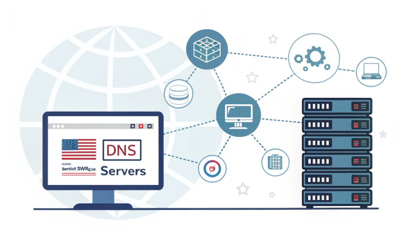 面向美国服务器租用服务商的DNS放大攻击防御架构图
