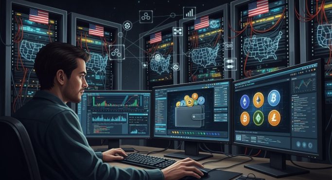 使用美國伺服器安全挖掘加密貨幣