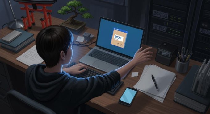 系统管理员检查日本服务器蓝屏错误