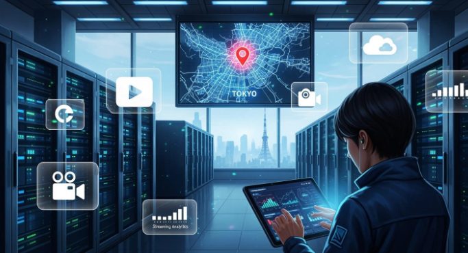Tokyo data center for Japanese streaming Tokyo data center for Japanese streaming