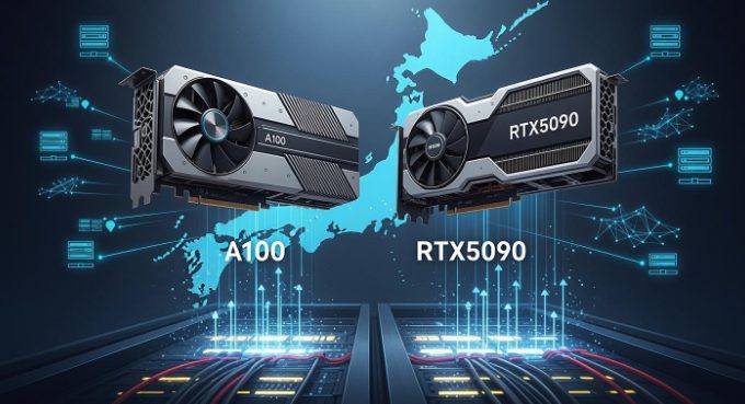 A100 vs RTX 5090 GPU choice for Japan server hosting