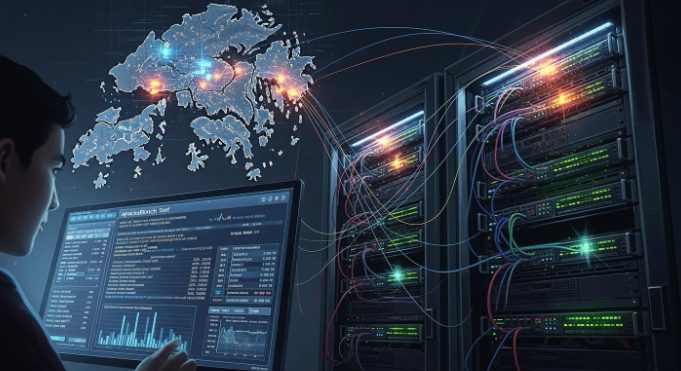 Stress testing Hong Kong servers with ApacheBench