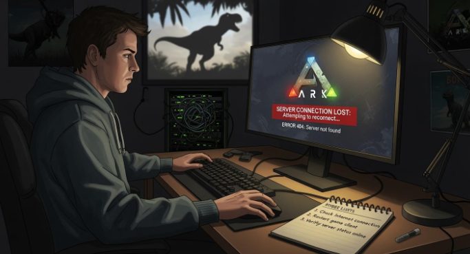 Ark mod server connection error screen