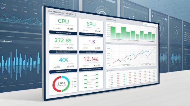 GPU server monitoring dashboard GPU server monitoring dashboard