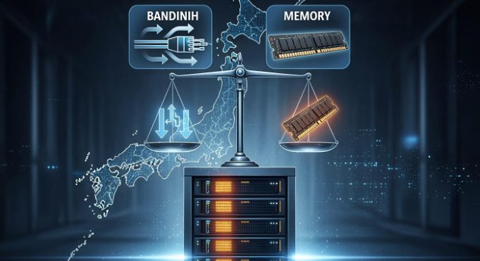 Comparison of bandwidth and memory for Japan servers Comparison of bandwidth and memory for Japan servers