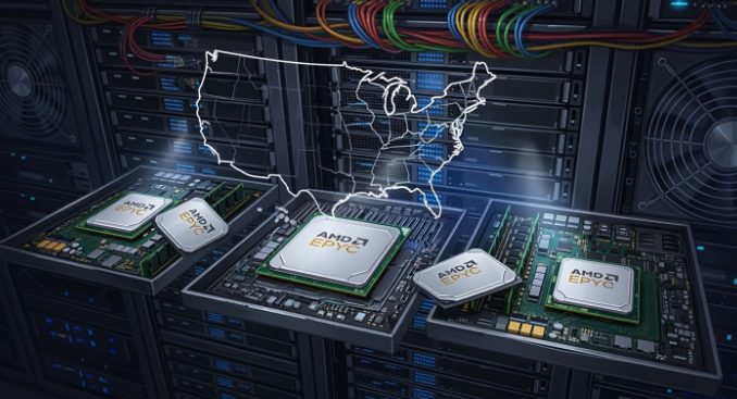 AMD EPYC processors powering high-performance US servers AMD EPYC processors powering high-performance US servers