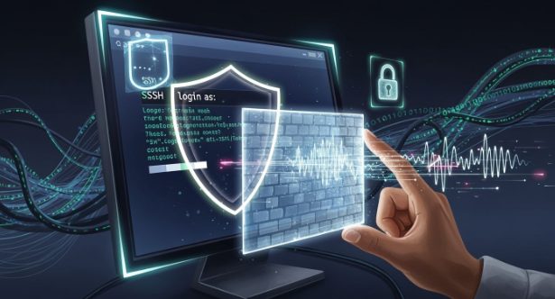 SSH port scanning protection diagram for server security SSH port scanning protection diagram for server security