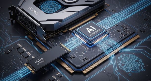 GPU Direct Storage data path for AI training