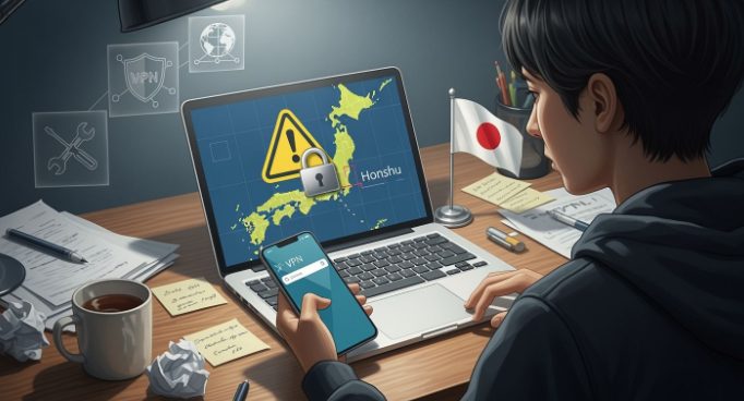 日本服务器 IP 被封锁后恢复访问步骤示意图 日本服务器 IP 被封锁后恢复访问步骤示意图
