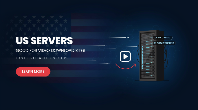 US servers used for high-traffic video downloads US servers used for high-traffic video downloads