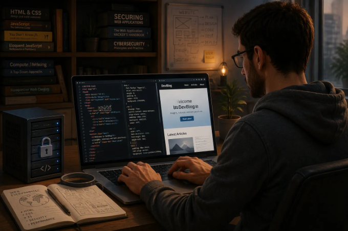 Anonymous server hosting a secure website setup Anonymous server hosting a secure website setup